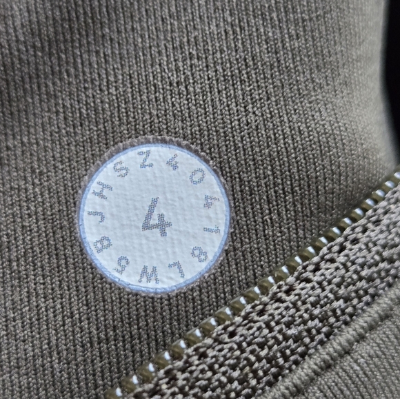 Lululemon Olive Green High-Waisted Leggings - Picture 8 of 9